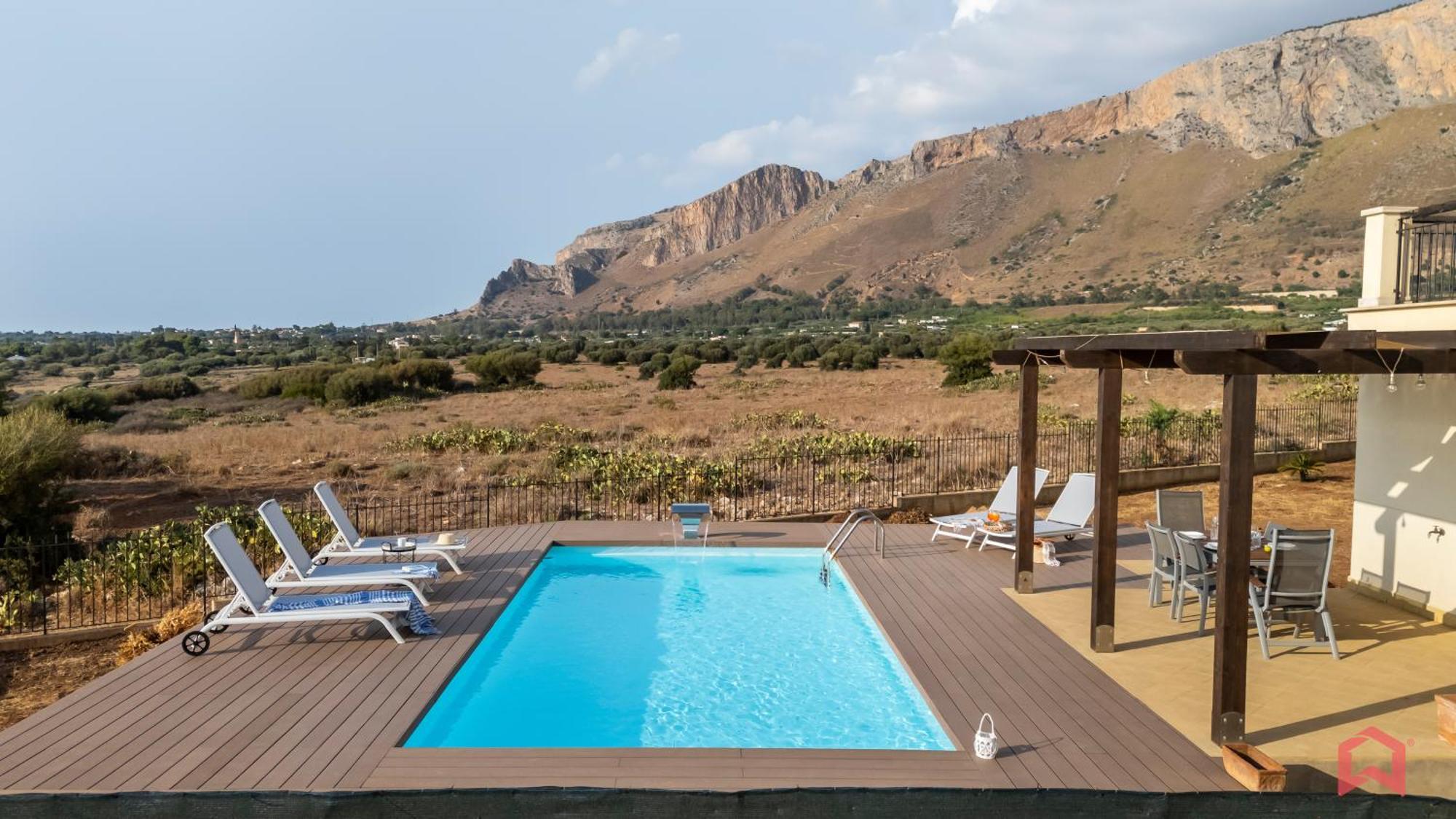 טראסיני Villa With Sea View Private Pool מראה חיצוני תמונה